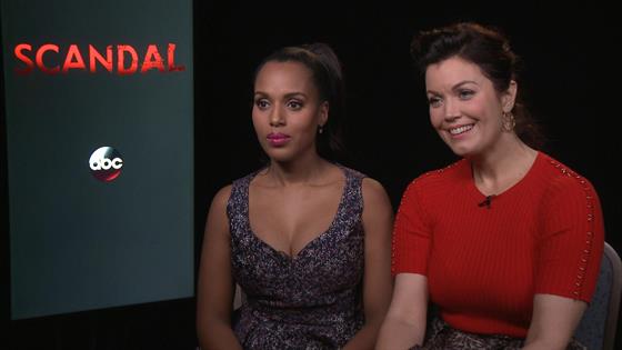 Kerry Washington & Bellamy Young Gush Over 