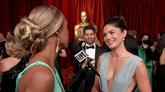 Monica Barbaro Reveals FAVORITE Tom Cruise Moment at 2023 Oscars