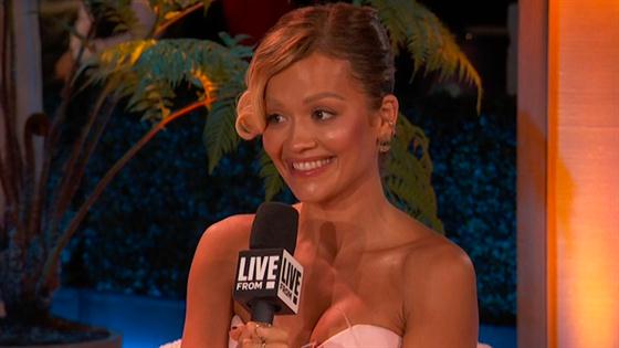 2024 Emmys Rita Ora Gives Rare Insight Into Her Relationship With