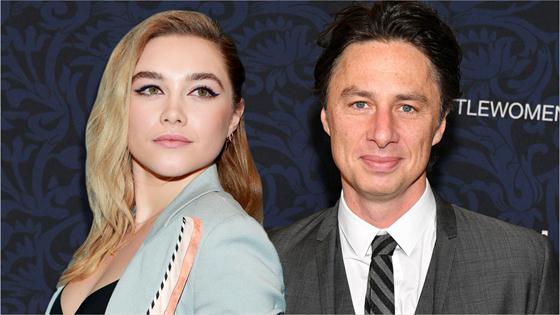 Florence Pugh Defends BF Zach Braff From Age Difference