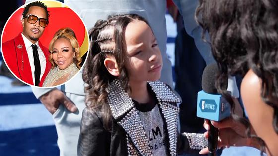 T.I. & Tiny’s Daughter Heiress Adorably Steals the Show During Interview #TI