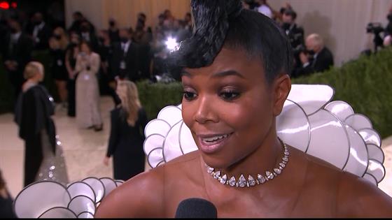 Gabrielle Union's 2021 Met Gala Dress Took 1400 Hours to Make