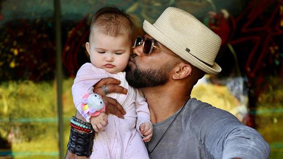 Shemar Moore Celebrates Daughter Frankie's First Birthday