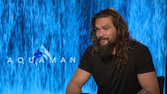 Jason Momoa Talking About Aquaman