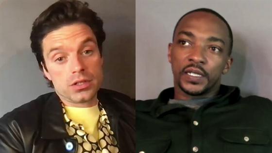 Anthony Mackie & Sebastian Stan Tease "Falcon and the ...