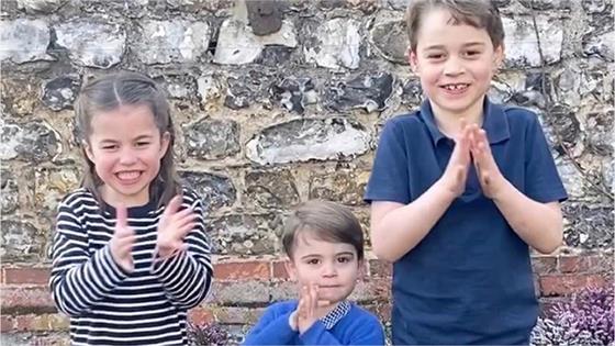 William & Kate's Kids Clap for Healthcare Workers Fighting ...