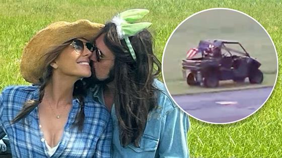 Elizabeth Hurley Proves Billy Ray Cyrus Romance Is a Wild Ride Already