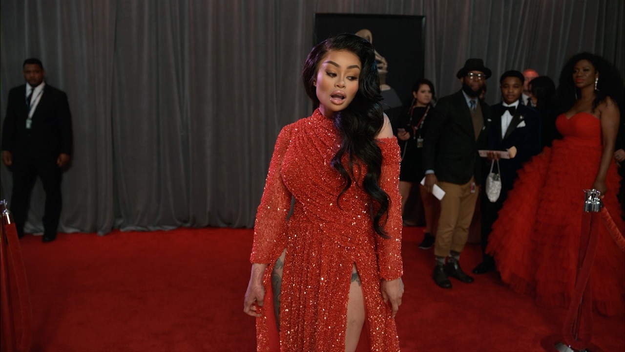 Blac Chyna - 2020 Grammy Awards Glambot | E! News