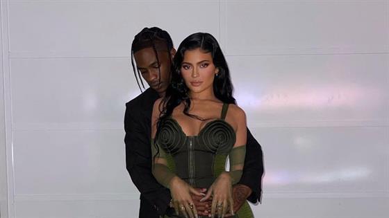 Travis Scott Says He Loves Wifey Kylie Jenner at Gala With Stormi