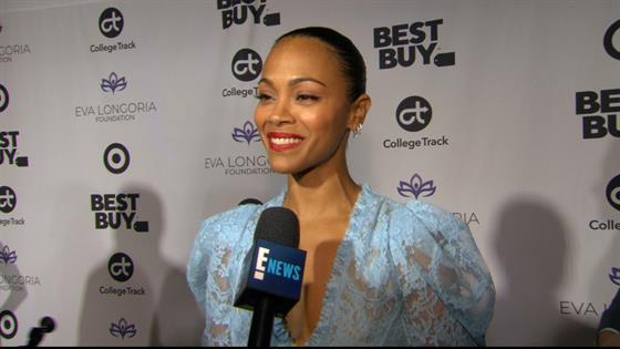 Zoe Saldana Opens Up on Date Night With Marco Perego - E! Online