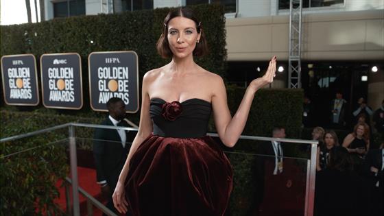 Caitriona Balfe - 2019 Golden Globe Awards Glambot - E! Online