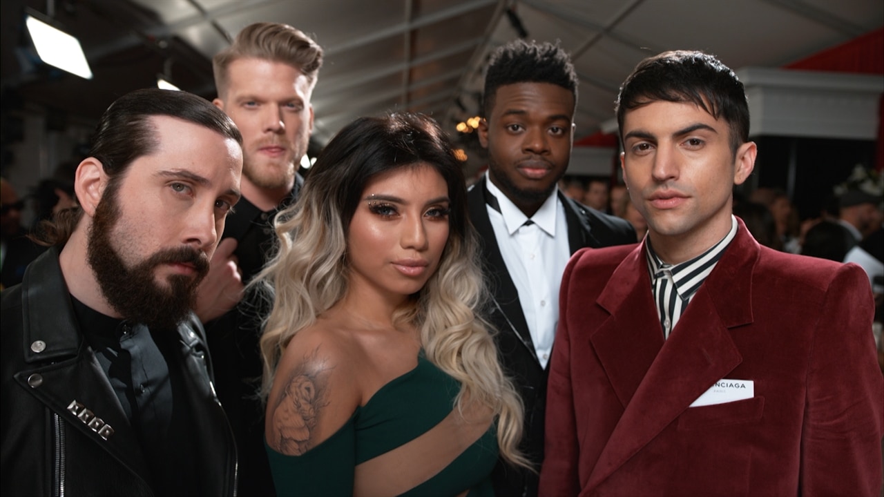 Pentatonix 2017 Grammys E! Glambot E! News UK