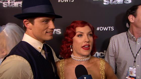Sharna Burgess & Bonner Bolton on "Tough" "DWTS" Week - E! Online