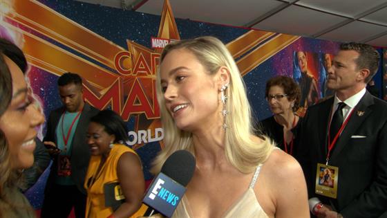 Brie Larson Dishes On Intense Captain Marvel Training E Online 