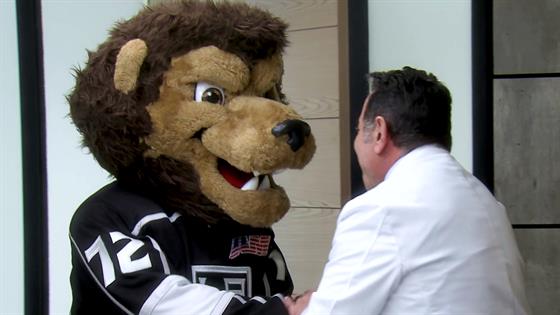 LA Kings Mascot Gets a New Makeover By Botched Docs