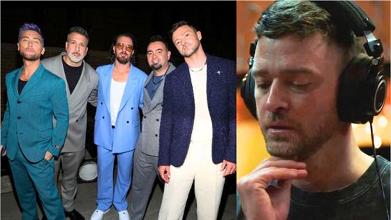 Watch *NSYNC Hit The Studio For The First Time In 23 Years