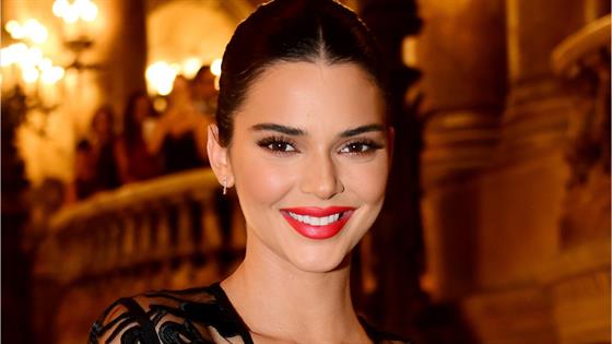 Kendall Jenner Rocks A Sheer Black Dress In Paris 