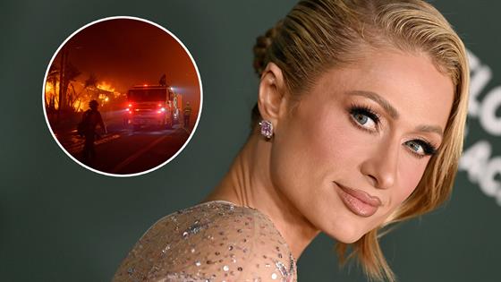 Paris Hilton Watches Malibu Beach House Burn Down in Palisades Fire on ...