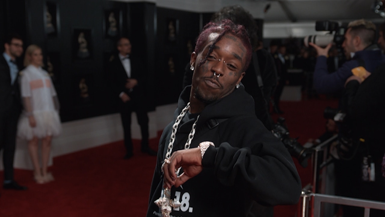 Lil Uzi Vert 2018 Grammys E! Glambot E! News