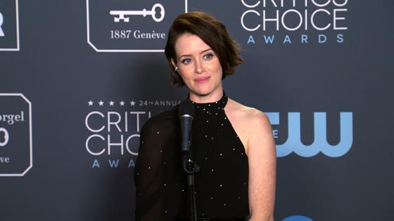 Claire Foy Has One of Her Award Trophies Where?! E! Online