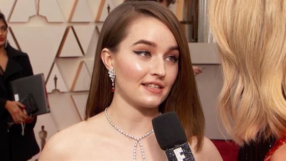 Kaitlyn Dever Rocks Sustainable Louis Vuitton Gown to Oscars - E! Online