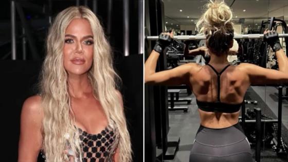 Khloé Kardashian's fitness transformation