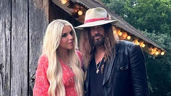 Billy Ray Cyrus Marries Firerose in Romantic Outdoor Wedding