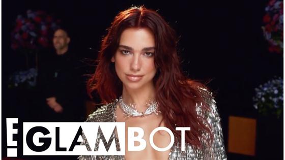 Dua Lupa GLAMBOT BTS at 2024 Grammys