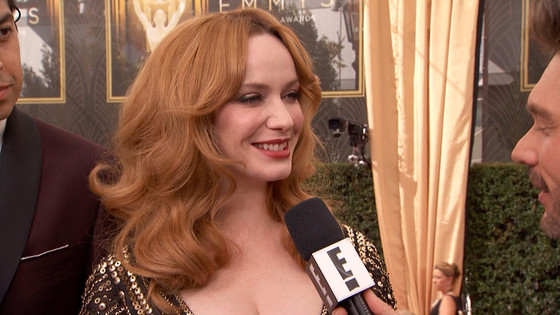 What Christina Hendricks Stole From Mad Men Set E Online 