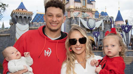 Brittany Mahomes' Daughter Sterling Models a Mini Louis Vuitton Purse
