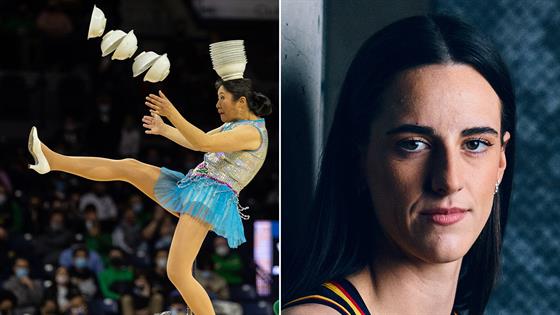 Caitlin Clark and More Fever Team Members React After Red Panda Falls  During Halftime Show