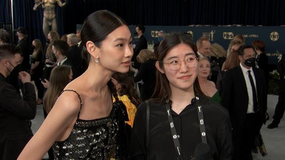 You Will Tear Up Over Jung Ho-Yeon's SAG Awards Win