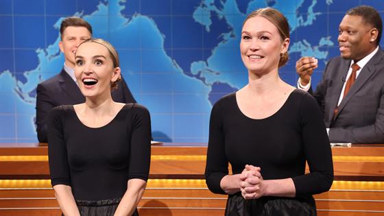 Julia Stiles Recreates ‘Save The Last Dance’ During SNL