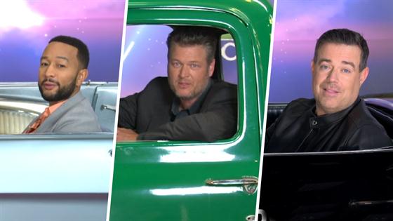 "The Voice" Coaches Talk Connecting With Fans at DriveUp Red Carpet