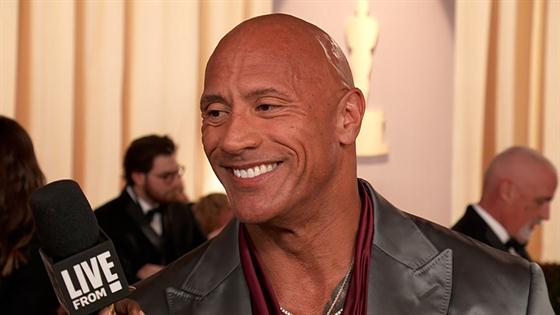 2024 Oscars Dwayne “The Rock” Johnson Dishes on New LiveAction ‘Moana