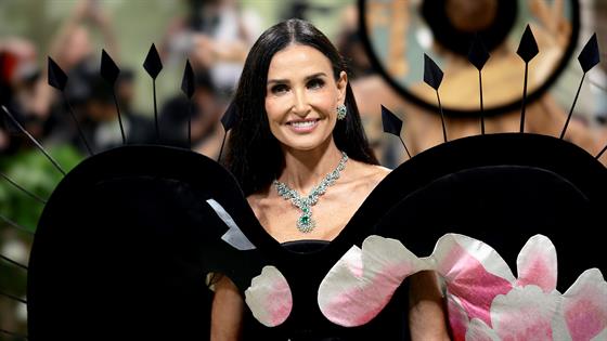 Demi Moore Looks Radiant In Unexpected Ensemble