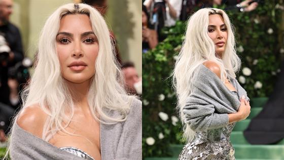 2024 Met Gala: Kim Kardashian Shocks With Another Super Snatched-Waist Gown