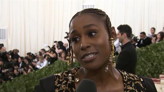 Issa Rae "Overwhelmed" by Her First Met Gala - E! Online