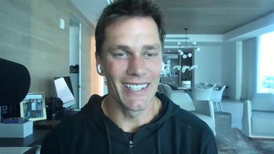 Patriots release audio of Tom Brady's first conference call with