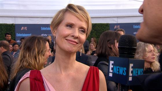 Cynthia Nixon Gives Hope For Another Sex And The City Movie E Online 7740