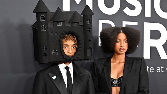 Grammys 2025: Jaden Smith Wears House on His Head in Must-See Red ...