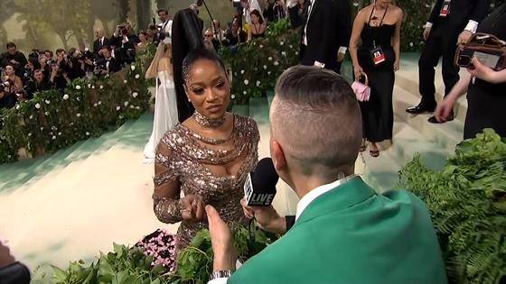 Met Gala 2024: Keke Palmer is "Rising from the Ashes"