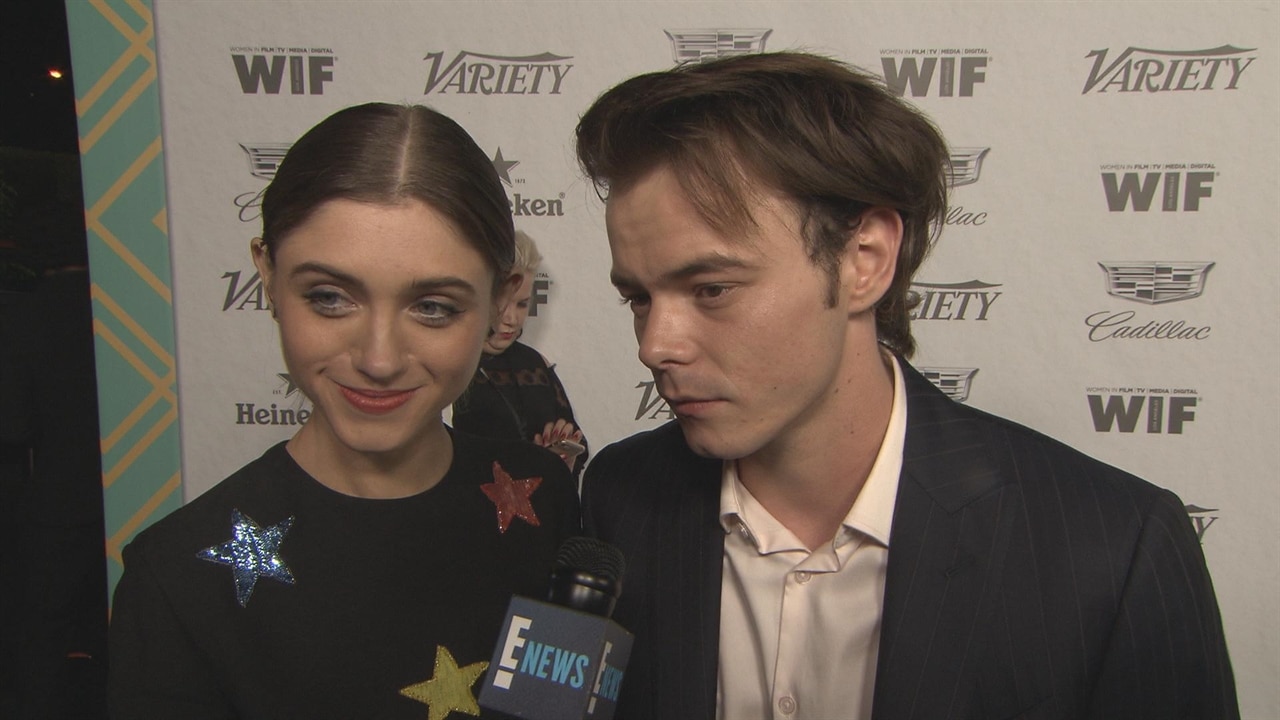 Charlie Heaton Talks Working With Girlfriend Natalia Dyer E News