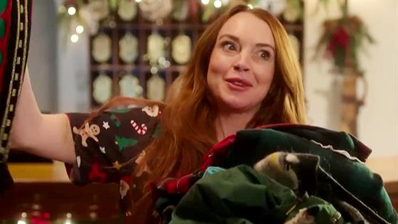 George Young "CONVINCED" Lindsay Lohan to Do Falling for Christmas