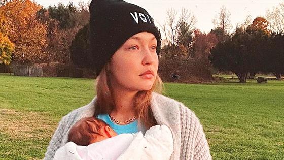Gigi Hadid Shares Adorable New Photos With Baby Girl "Bestie"