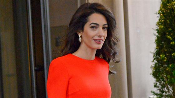 Amal Clooney Makes Stylish Appearance at the U.N.