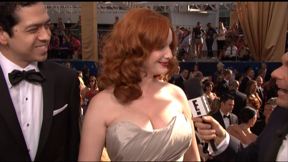 2012 Emmys: Christina Hendricks