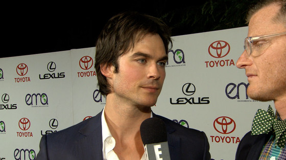 2012 EMAs: Ian Somerhalder and Kat Graham - E! Online