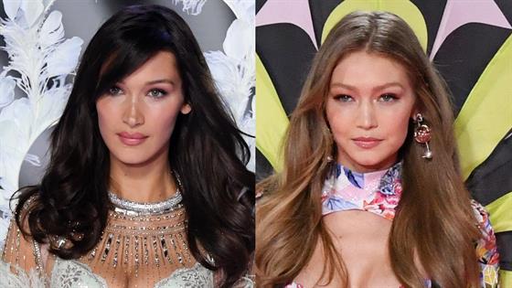 Bella & Gigi Hadid Together Again At VS Fashion Show