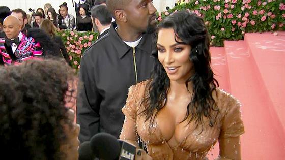 Montana Fishburne Sex Tape Pee - Kim Kardashian Reveals How She Fit Into Her 2019 Met Gala ...